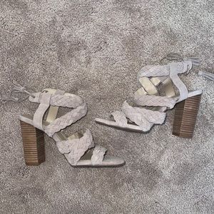 BCBGeneration nude sandals 9.5 [never worn]